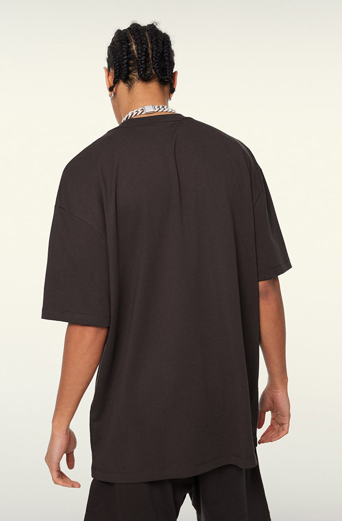 Heavyweight Basic  T-shirt and Shorts Set