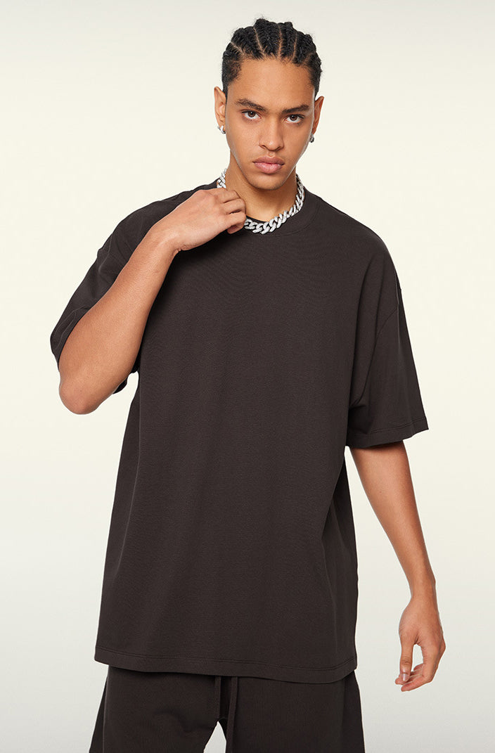 Heavyweight Basic  T-shirt and Shorts Set