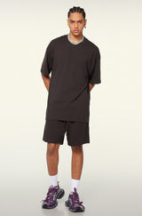 Heavyweight Basic  T-shirt and Shorts Set