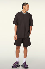 Heavyweight Basic  T-shirt and Shorts Set