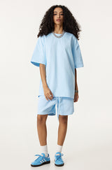 Heavyweight Basic  T-shirt and Shorts Set