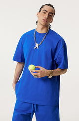 Heavyweight Basic  T-shirt and Shorts Set