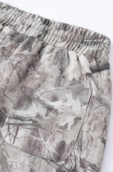 Plush desert camouflage trousers
