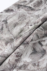 Plush desert camouflage trousers