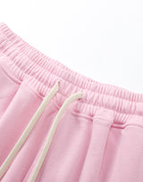 Sun Faded Wached With Distressed French Terry T-shirt and Shorts Set