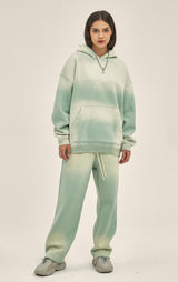 Distressed Hooded Sweatshirt 360g