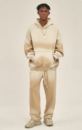 Distressed Hooded Sweatshirt 360g