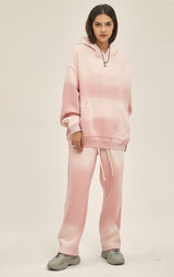 Distressed Hooded Sweatshirt 360g