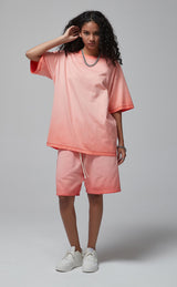 Reverse Base Color Treatment With Baking Effect T-shirt 250g