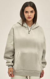 Distressed Hooded Sweatshirt 360g