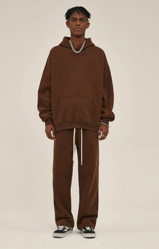 French terry with fleece sweatsuit 345g