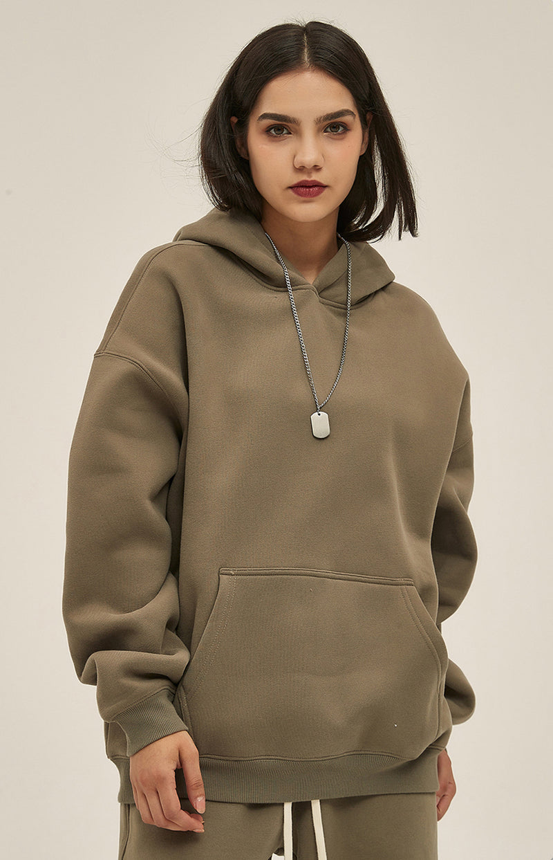 French terry with fleece sweatpants 345g