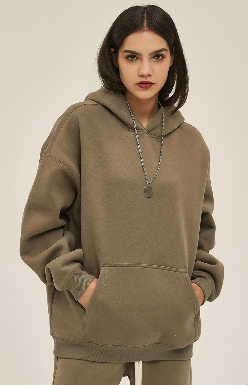 French terry with fleece sweatsuit 345g