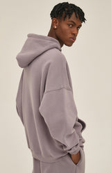 French terry with fleece hoodie 345g