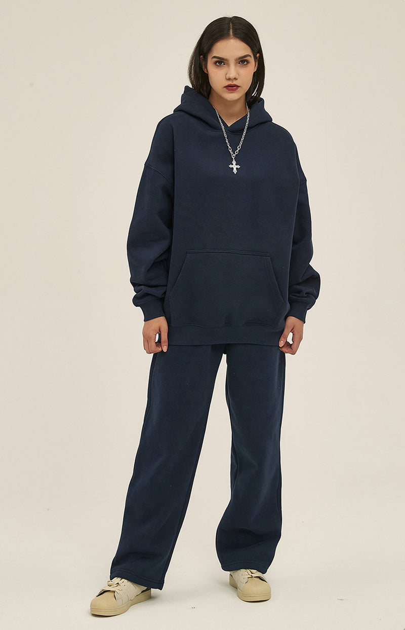 French terry with fleece sweatpants 345g