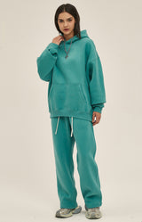 French terry with fleece sweatpants 345g