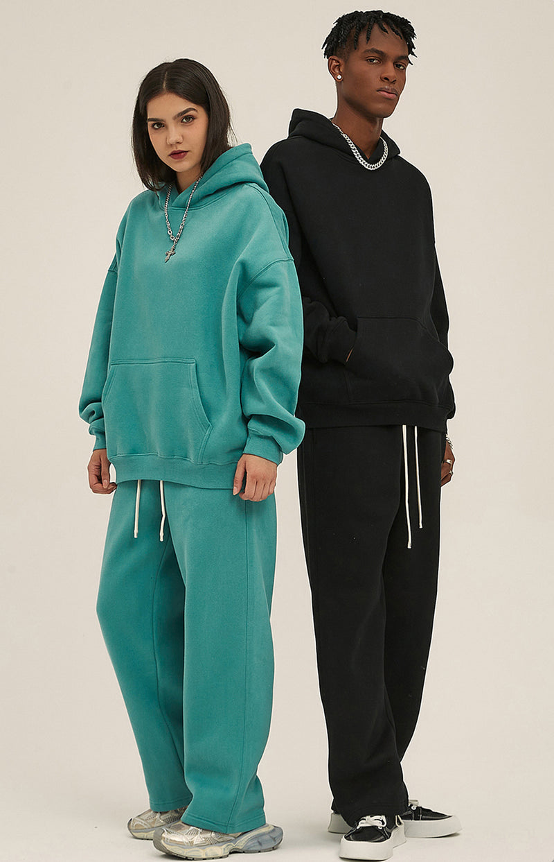 French terry with fleece sweatsuit 345g