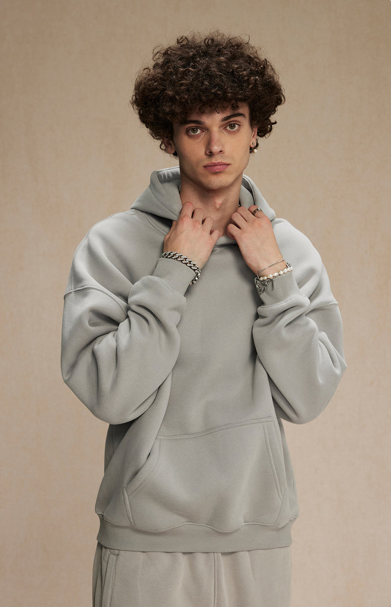 French terry with fleece sweatpants 345g