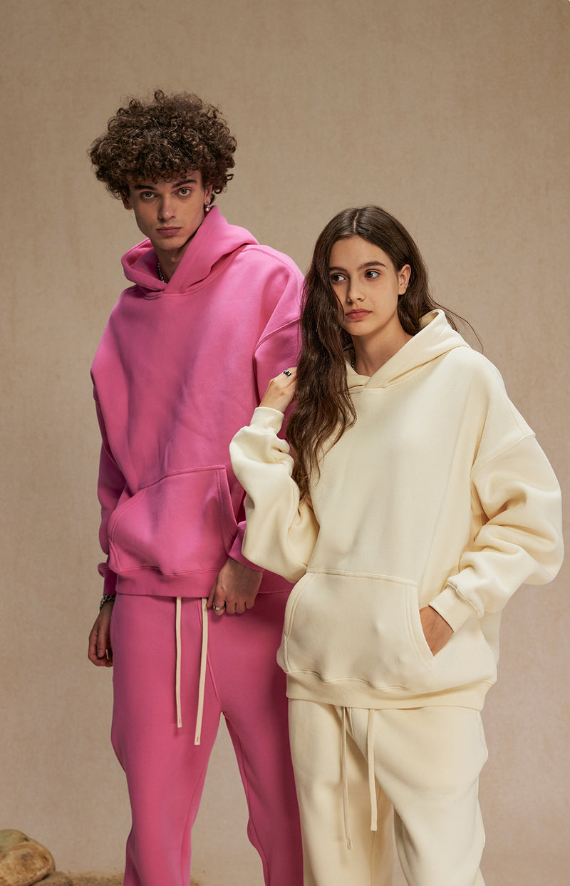French terry with fleece sweatsuit 345g