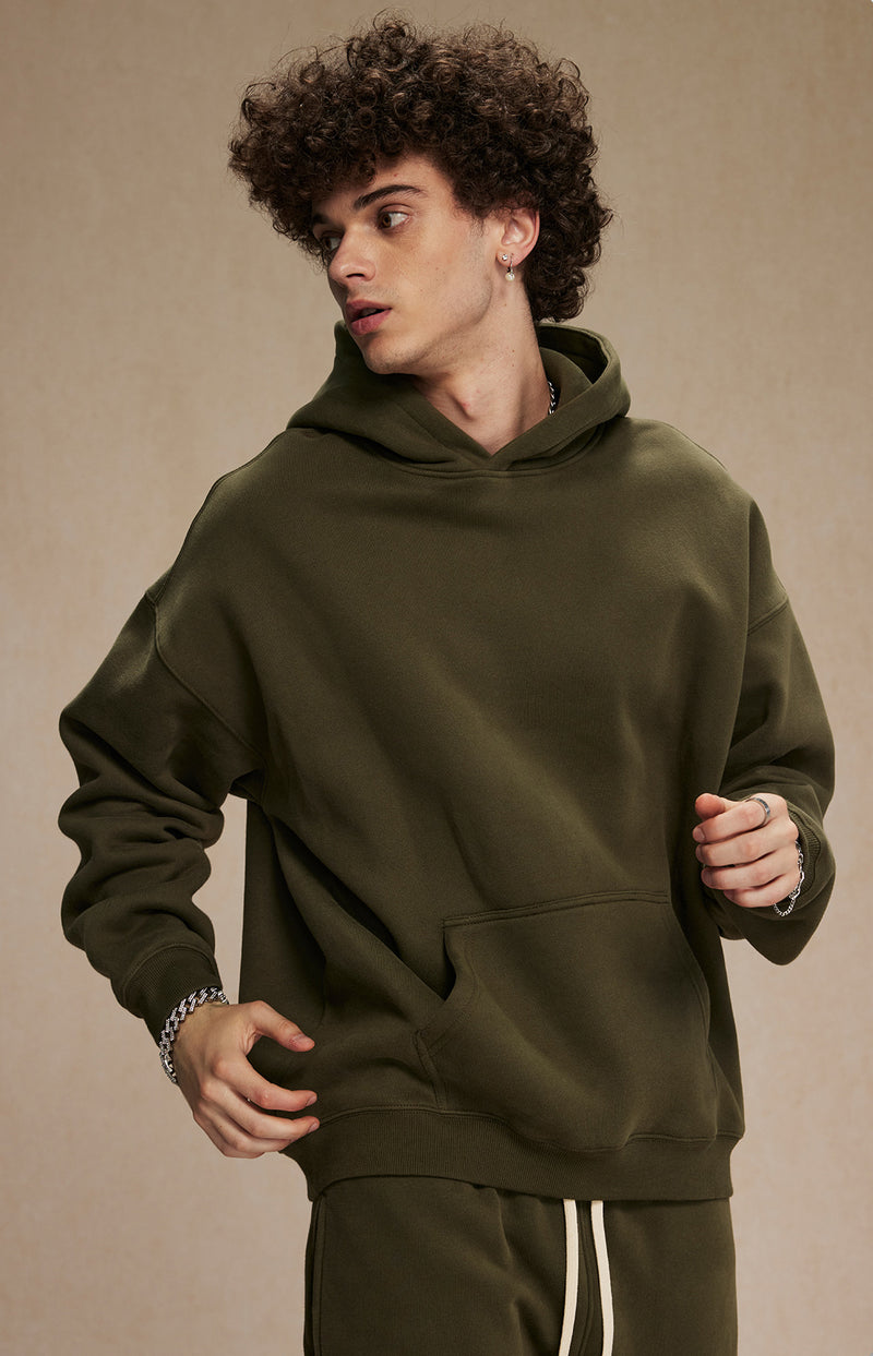 French terry with fleece sweatsuit 345g