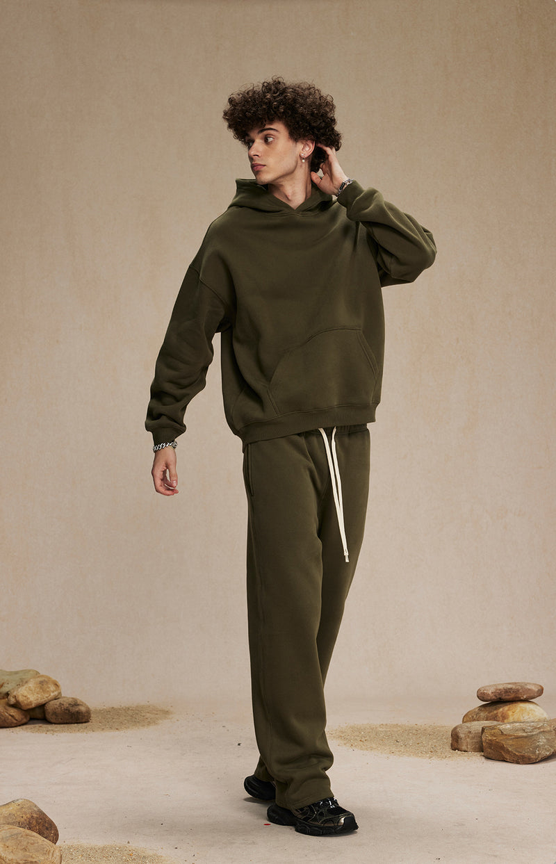 French terry with fleece sweatsuit 345g