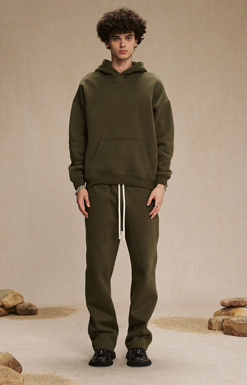 French terry with fleece sweatsuit 345g