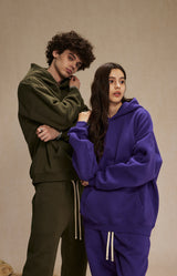 French terry with fleece sweatsuit 345g