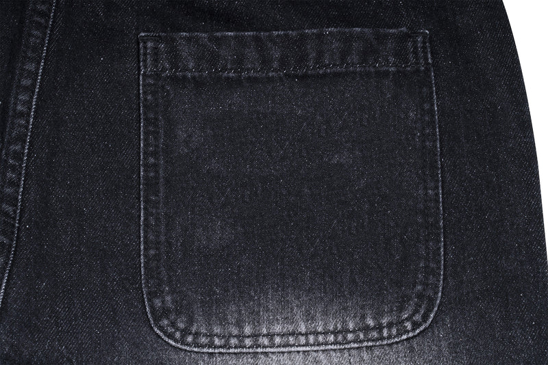 Loose Fit Washed DenimJeans