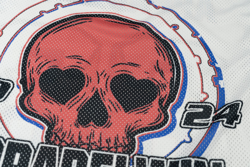 Blue White Star Jersey