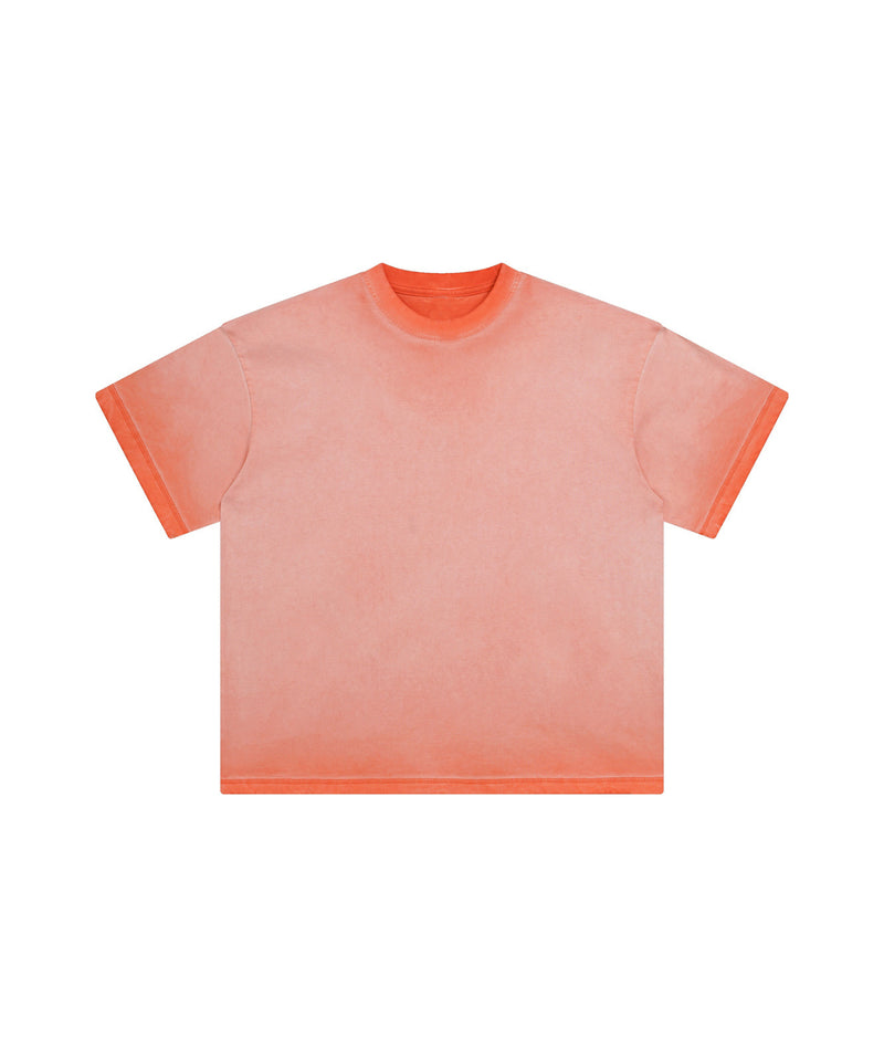 Reverse Base Color Treatment With Baking Effect T-shirt 250g