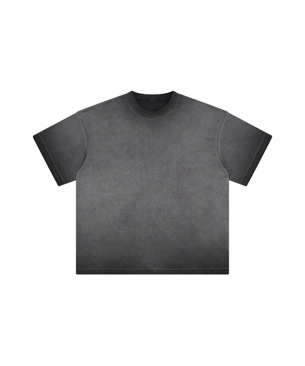 Reverse Base Color Treatment With Baking Effect T-shirt 250g