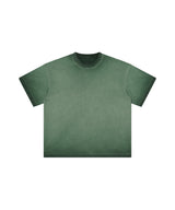 Reverse Base Color Treatment With Baking Effect T-shirt 250g