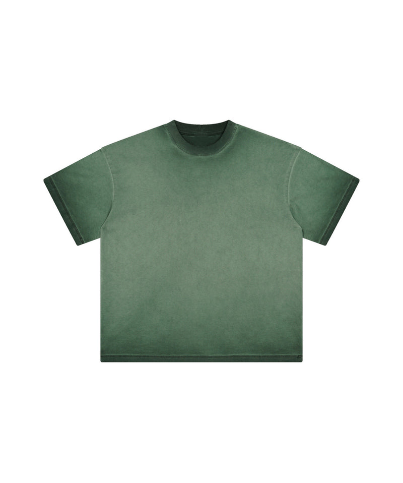 Reverse Base Color Treatment With Baking Effect T-shirt 250g