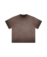 Reverse Base Color Treatment With Baking Effect T-shirt 250g